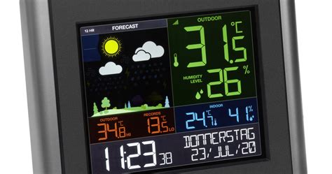 Funk Wetterstation Mit Wlan View Meteo Tfa Dostmann