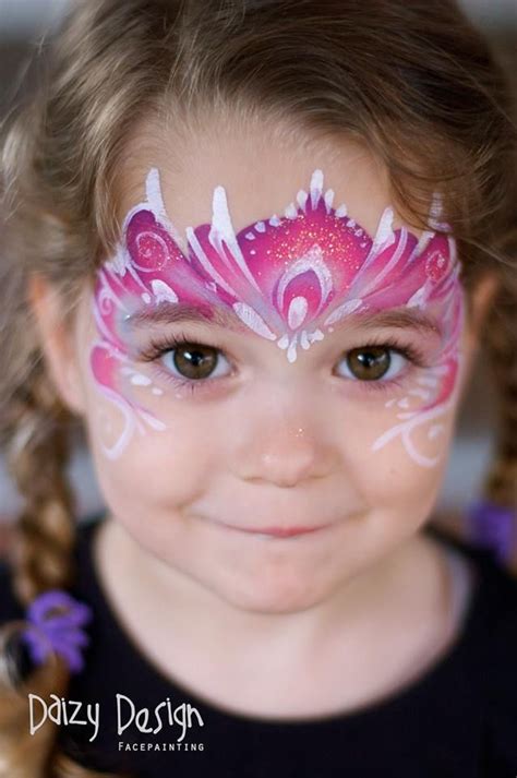 Pin By Face Paint Club On Face Paint Princess And Fairy Girl Face