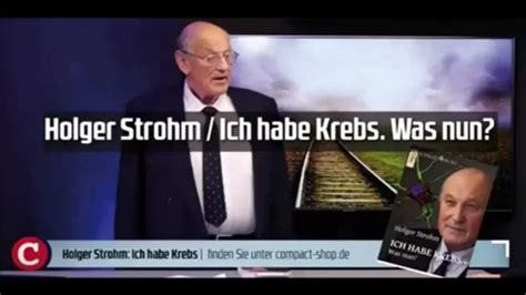 Holger Strohm Ich Habe Krebs