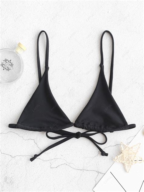 Damen Bikinis Bikini Oberteile ZAFUL Bralette Einfache Bikini Oberteil 6 82 EUR