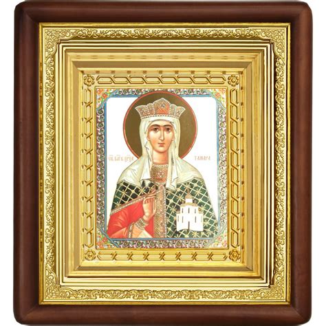 Икона Святая Тамара Великая 19-П-280, купить, цена в slugenie.com