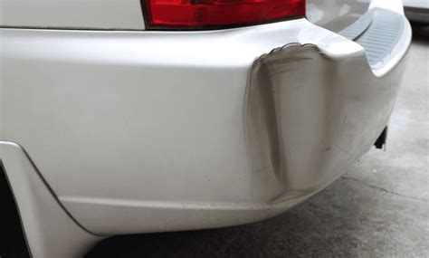 how to fix a dent on plastic bumper