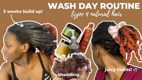 The Build Up Was Crazy Wash Day Routine On My Type 4 Natural Hair Type 4bc Lazy Natural