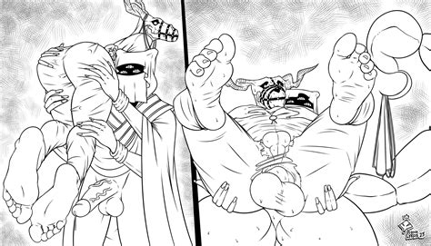 Lineart Furry Comm By PrinceLykos Hentai Foundry