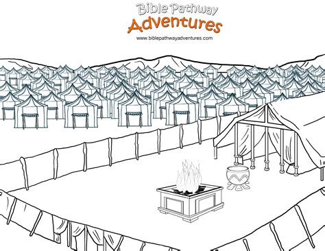 tabernacle coloring page  sunday school coloring pages bible porn