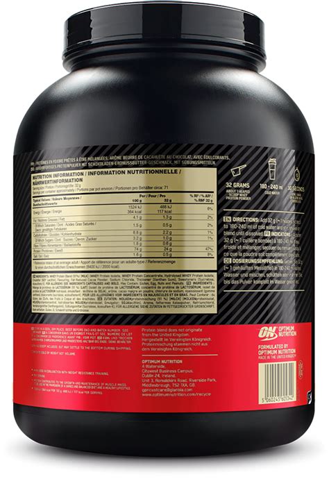 Optimum Nutrition Gold Standard 100 Whey 2270 G Prometeus