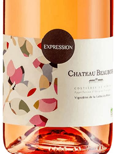 Château Beaubois Cuvée Expression Costières de Nîmes Rosé Vivino Brasil