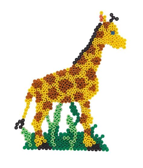 Perler Bead Giraffe Bead Skin Bright