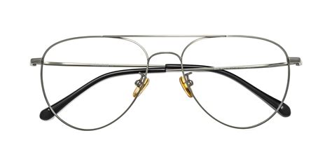 Gun Classic Titanium Aviator Eyeglasses 80060