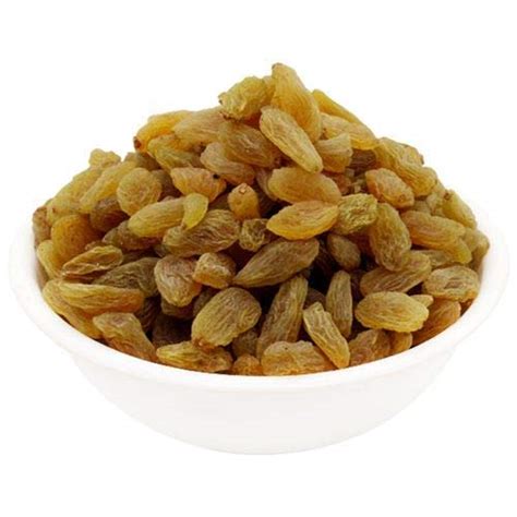 Organic Nature Premium Dried Golden Raisin Dried Indian Yellow Kishmish