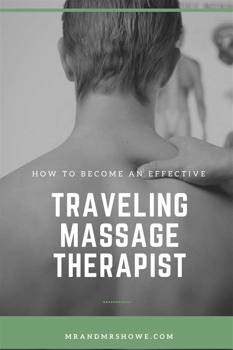 20 Tips On How To Become An Effective Traveling Massage Therapist