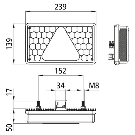 ASPÖCK MultiLED 24V li m Dreieck 7 pol 2 pol ASS NSL RFS SML OE