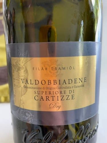 Filàr Tramiòl Valdobbiadene Superiore di Cartizze Dry Vivino US