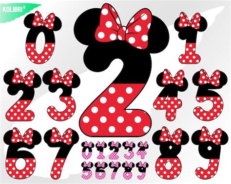 Minnie Mouse Numbers