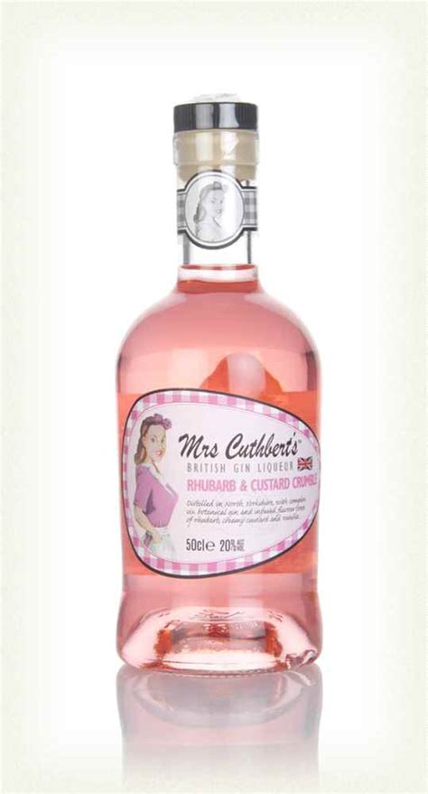 Buy Mrs Cuthberts Rhubarb And Custard Crumble Gin Liqueur 500ml At