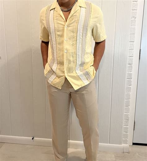 Authentic Guayabera Authentic Cuban Guayabera Button Up | Grailed