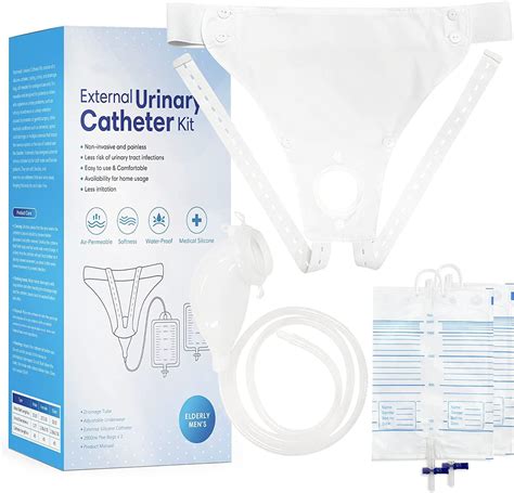 Amazon Male Complete Kit Urinary Incontinence Condom Catheters