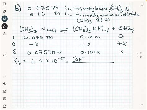 SOLVED Use Information From Appendix D To Calculate The PH Of A A