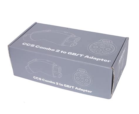 Адаптер CCS2 - GBT 200кВт для електромобілів з Китаю: VW id.4, Zeekr ...