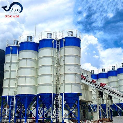 Sdcad Customized Cement Powder Storage Silo For Construction