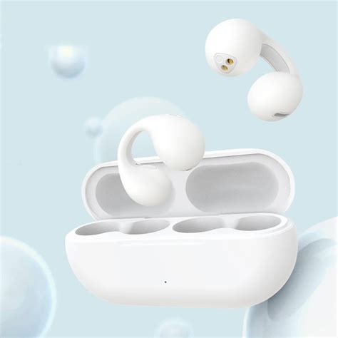 Ear Clip Air Conduction Headphone Bone Conduction Wireless Bt Open Ear