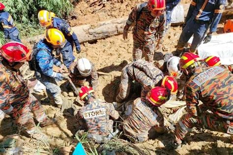 Korban Tewas Tanah Longsor Di Malaysia Naik Jadi Orang