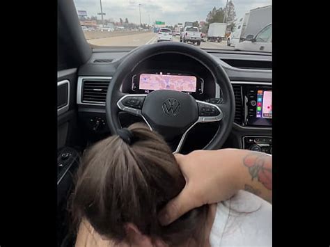 White Girl Giving Me A Blowjob While Driving On The Freeway XVIDEOS