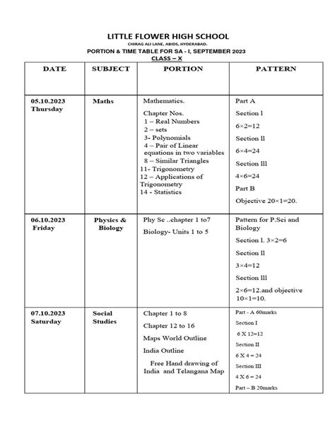 portion paper  class  sa