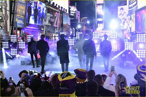 Bts Rule The Stage On New Year S Rockin Eve Photo