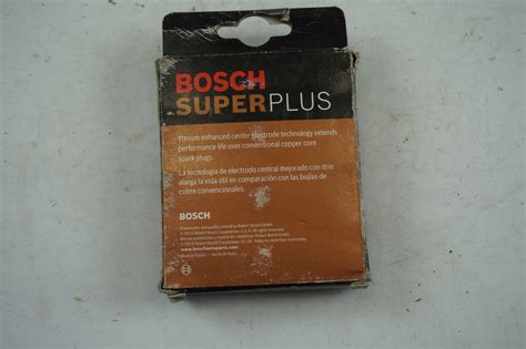 Bosch Super Plus Spark Plugs Pack Of Nos Factory Oem Parts