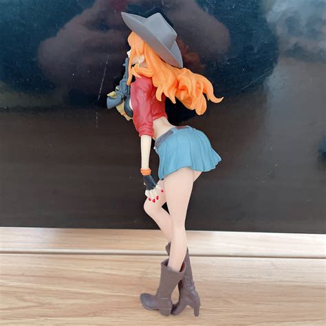 19cm Uma Peça Figura Nami Anime Sexy Ação Figurine Cowboy Hentai Pvc Modelo Estátua Doll Desktop