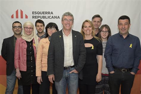 ERC presenta la seva llista electoral per a les municipals de Mataró