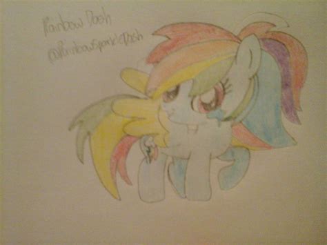 Rainbow Dash Drawing by RainbowSparkleDash on DeviantArt