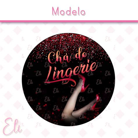 Adesivos Personalizados 5x5 Chá de Lingerie Elo7