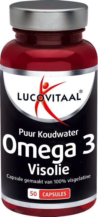 Lucovitaal Koudwater Visolie Omega Puur Capsules Visolie