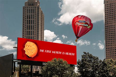 Digestive Biscuit Guerilla Marketing Behance