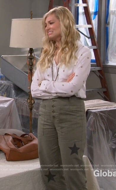 WornOnTV: Gemma’s star print shirt and pants on The Neighborhood | Beth