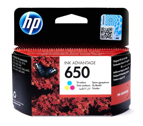HP 650 Tri- Colour Original Ink Cartridge - eXtra
