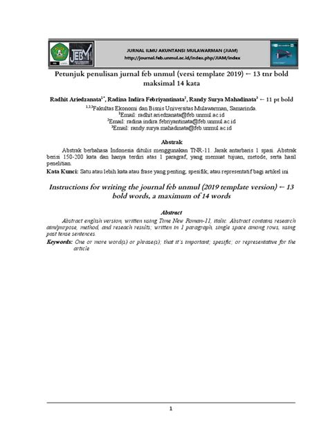 Trik Menulis Jurnal Pdf