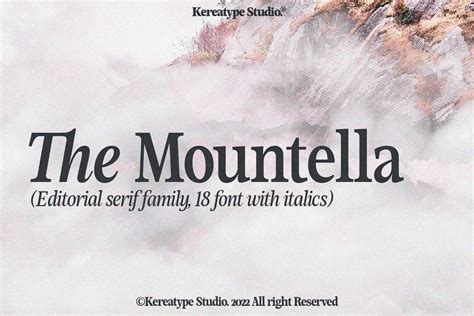 Mountella Font Dafont Free