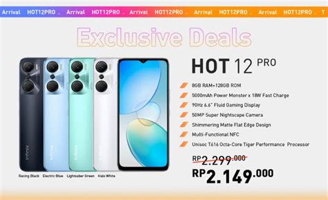 Harga Rp Jutaan Infinix Hot Pro Sudah Tawarkan Ram Gb Baterai Mah Dan Nfc Mobitekno