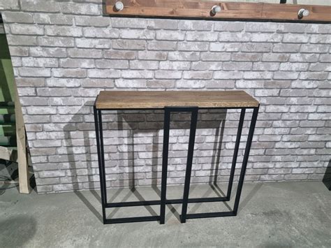 Купить Консоль Лофт, дуб | Мебель в Стиле Лофт - EasyLoft