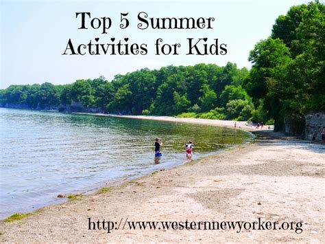 5 Top Summer Activities | The Western New Yorker