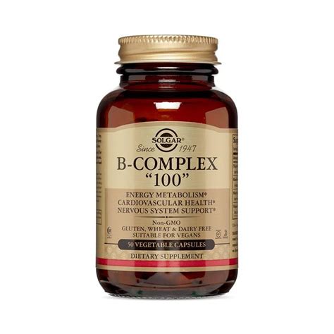 Buy Solgar B Complex Vegetable Capsules S Life Pharmacy