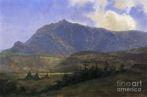 Indian Encampment Painting by Albert Bierstadt