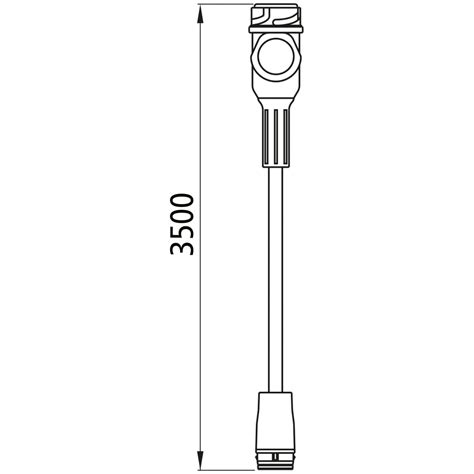 ASPÖCK Versorgungskabel pol Stecker pol ASS LP mm