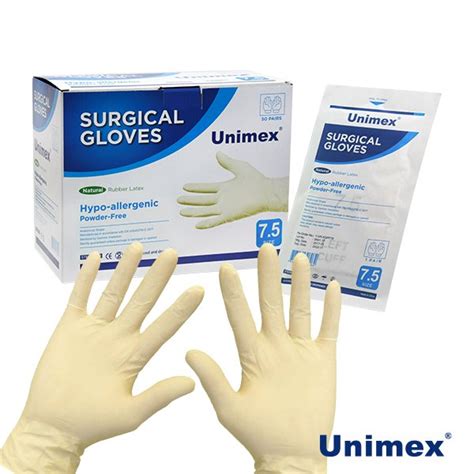 Unimex Sterile Surgical Gloves Powder Free Ubicaciondepersonas Cdmx