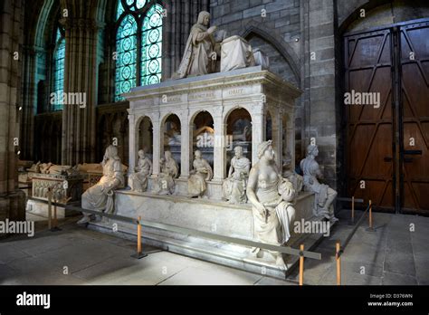 Tomb of Louis XII (1462 - 1515) King of France 1498 to 1515 , Cathedral ...