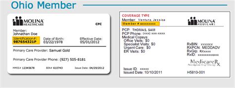 Louisiana Medicaid Card Image