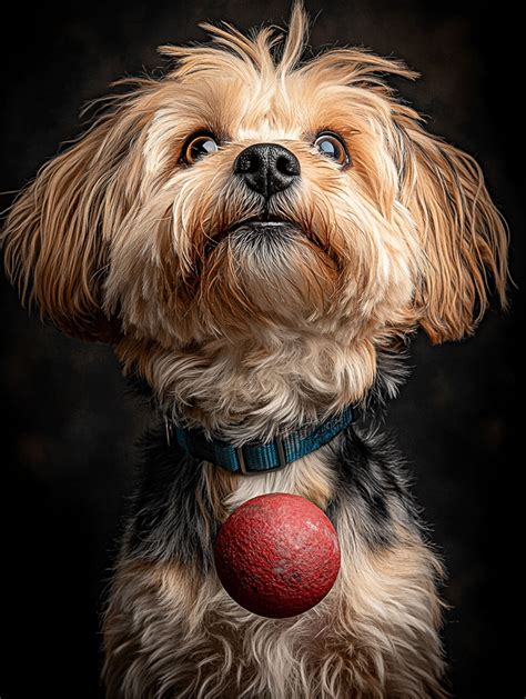 dog   ball  stock photo public domain pictures